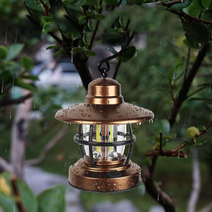 Mini Hanging Camping Lantern Usb Outdoor Light for Garden Lantern