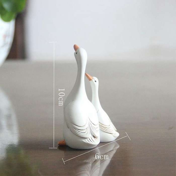 Garden Mother-daughter Duck Courtyard Micro-landscape Ornaments A