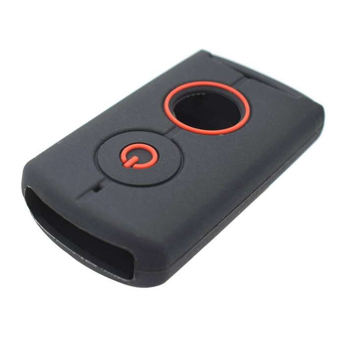2x Black Motor Remote Key Fob Case for Yamaha Nvx155 Xmax300 Qbix