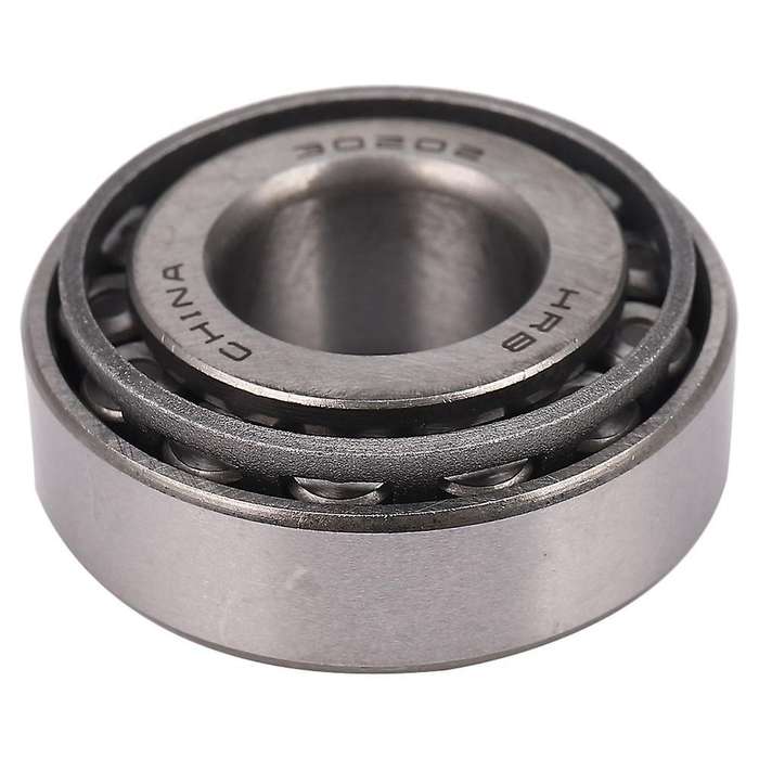 Single Row 15mm X 35mm X 12mm Tapered Roller Bearing 30202 Silver