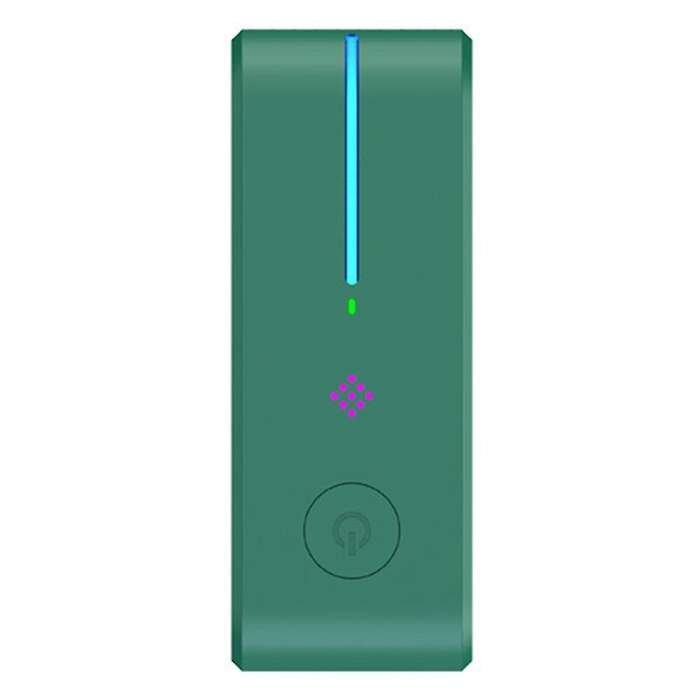 Plug In Air Purifier for Home Cleaner Small Air Ionizer Green Eu Plug