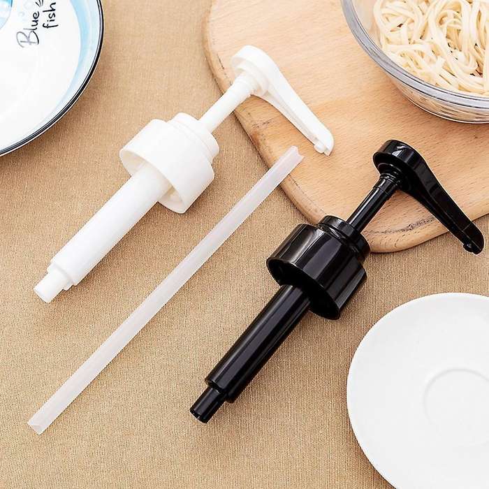 Vinegar Bottle Head Pressure Push-type Pump Kitchen Tools,black
