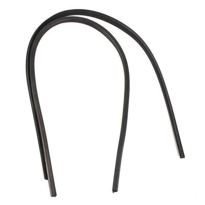2x Boneless Universal Rubber Wiper Strip 60cm