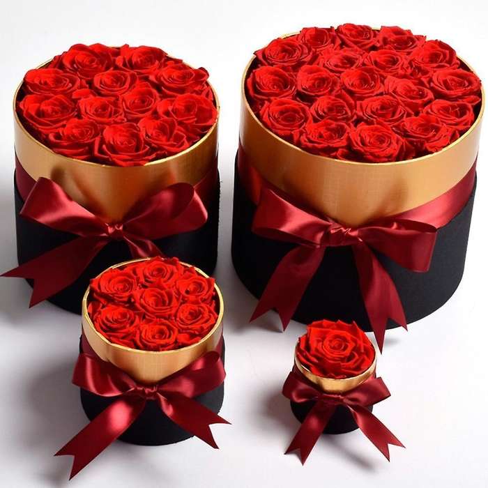 Eternal Rose In Love Box with Box Set Best Mother's Day Gift 1