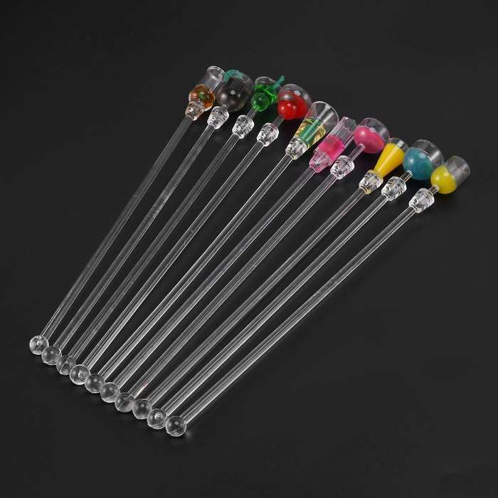 Tropical Drink Stirrers Cocktail Drink Stirrers 9 Inch Mixer Bar
