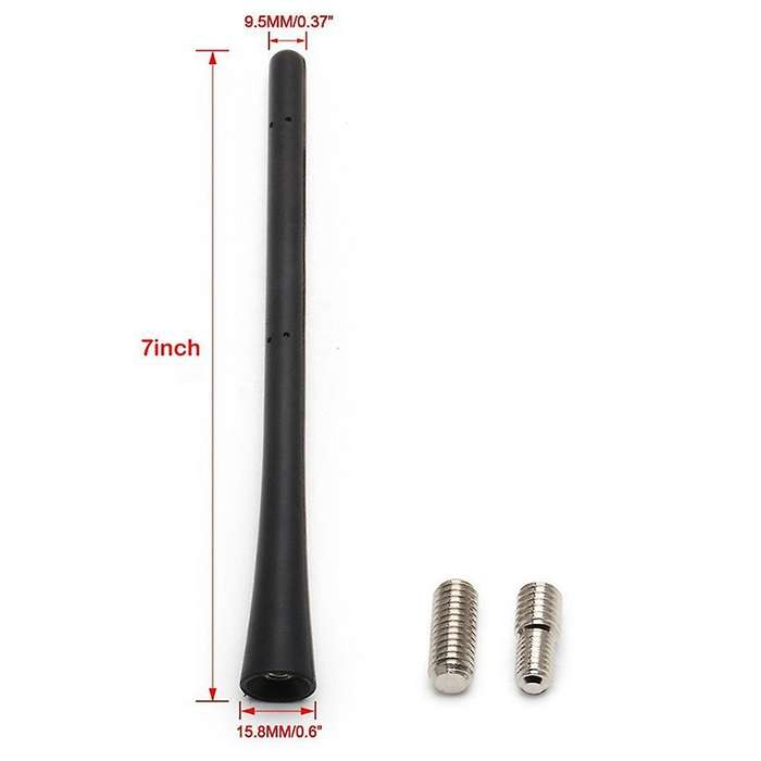 7 Inch Short Black Signal Antenna for Chevrolet Silverado Gmc Sierra