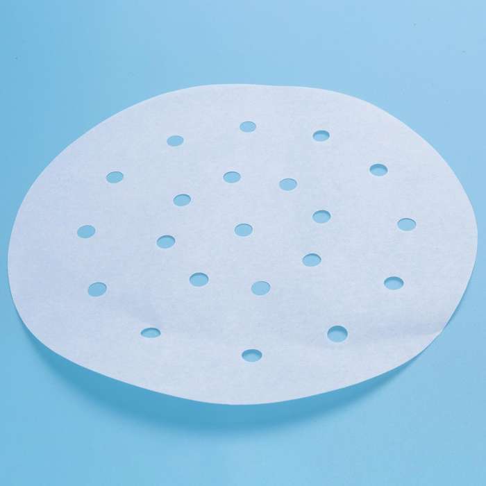 Premium Perforated Parchment Liners 7 Inch  100 Eco Friendly Pack