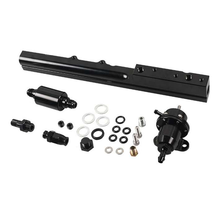 Fuel Pressure Regulator Gauge Fuel Rail Kit for Honda Civic D-series
