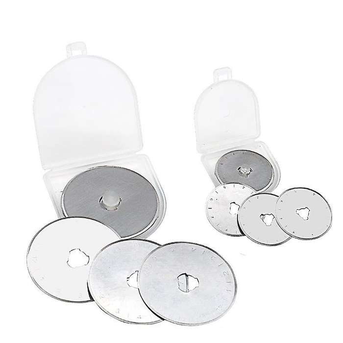 10pcs 45mm Rotary Cutter Blades Patchwork Fabric Quilting Cutters