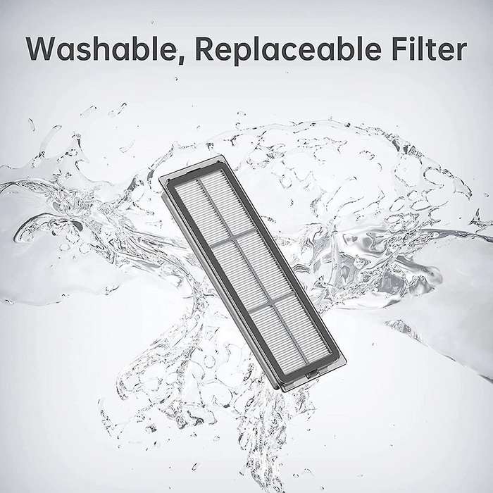 Washable Filters for W10 Robot Vacuum, for Filtering Dust(4pcs)