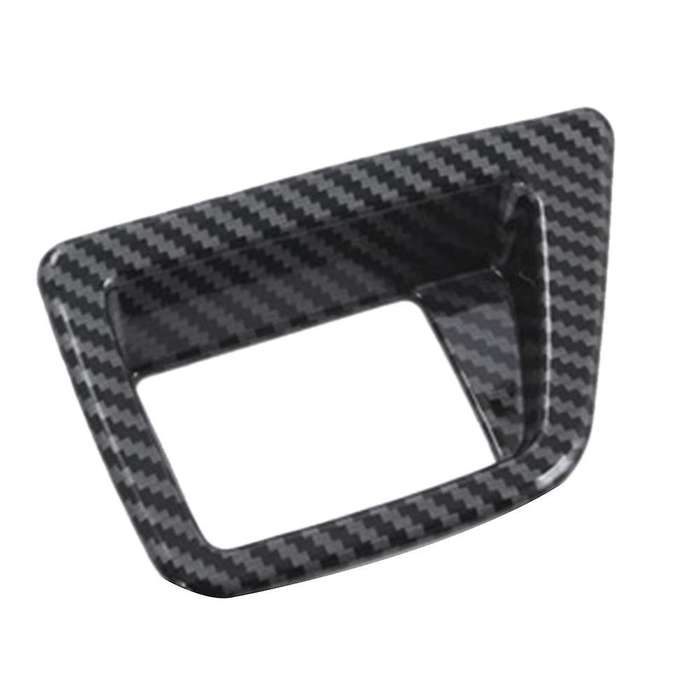 Carbon Fiber Car Headlight Adjustment Switch Cover Sticker Decoration