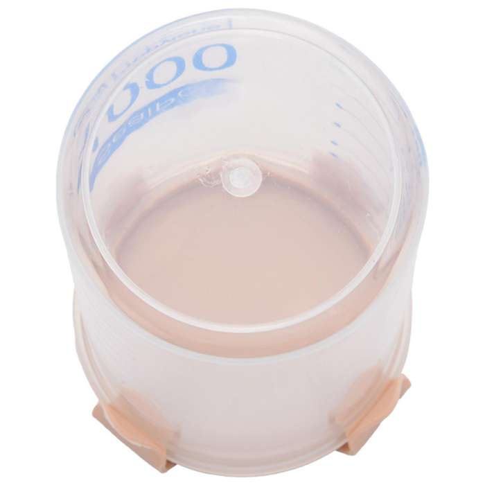 Kitchen Food Container Seal Pot Storage Tank Plastic 1000ml Pink