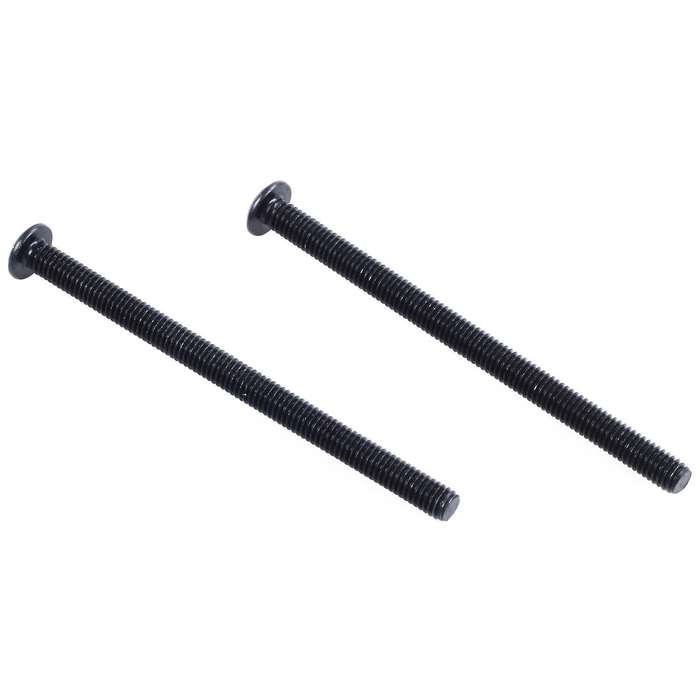 M3 X 45mm Alloy Steel Hex Socket Button Head Screws Black 20 Pcs