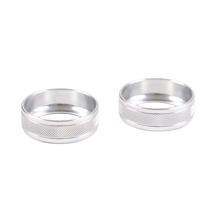 For Toyota 86 Subaru Brz Car Volume Media Knob Aluminum Alloy Silver
