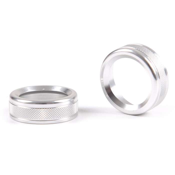 For Toyota 86 Subaru Brz Car Volume Media Knob Aluminum Alloy Silver