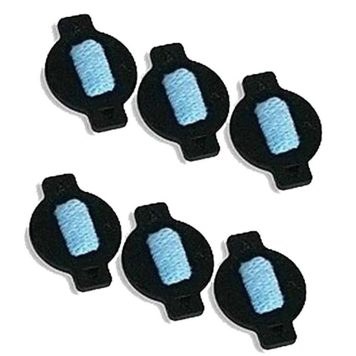 6pcs Water Wick Cap Kit for Irobot Braava 380 380t 320 Mint 4200 4205