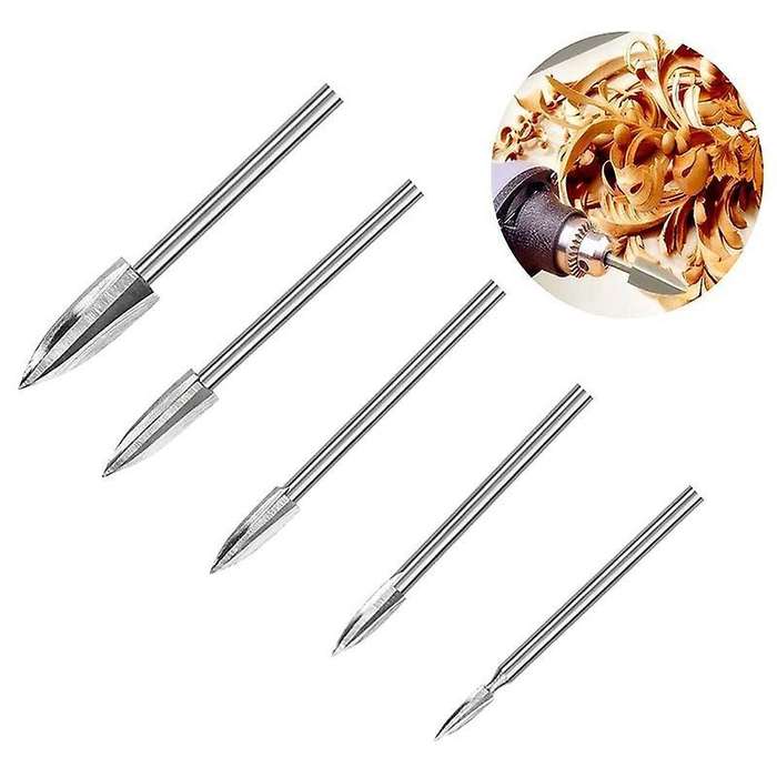 10pcs Wood Carving Drill Bit Steel Carving Drill Bit Set Is Used