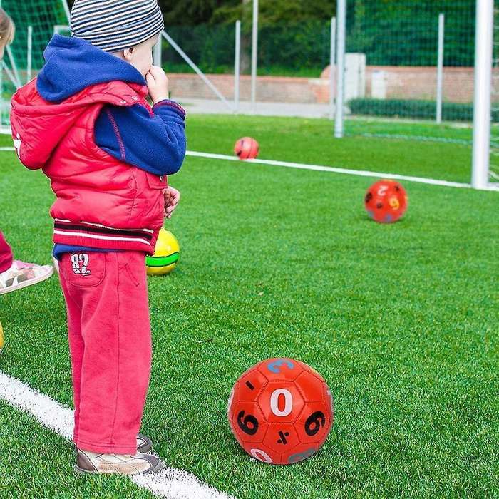 Football Children Outdoor Sport Football Soccer Ball Size 2 Orange