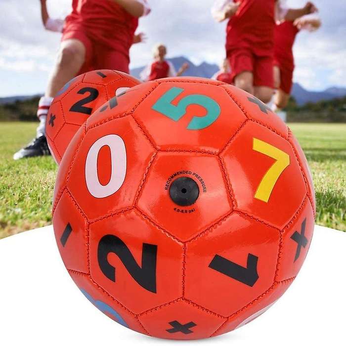 Football Children Outdoor Sport Football Soccer Ball Size 2 Orange