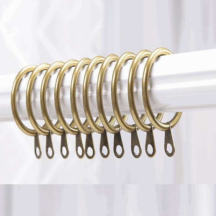 20 X Iron Curtain Ring and Rod Suspension Ring 32mm (bronze)