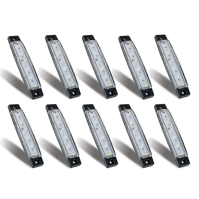 10 Pcs Marine Boat Lights,12v 24v Boat Navigation Strip Light,e