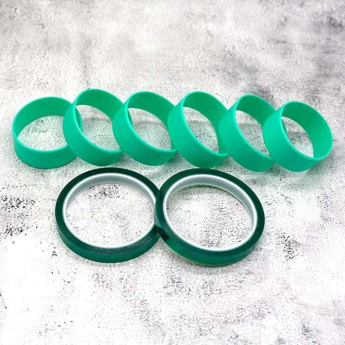 Sublimation Blanks Silicone Bands Kit,for 20 30 Oz Straight Cups