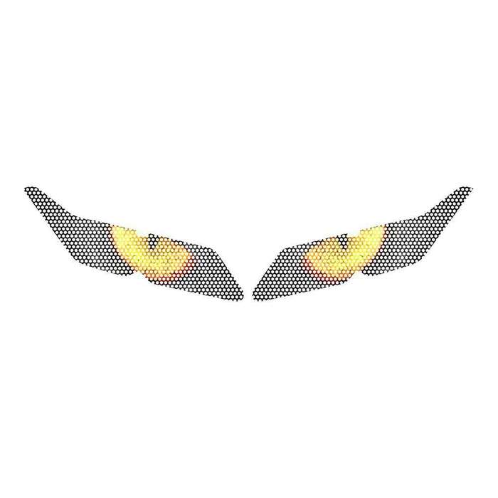 Motorcycle Headlight Sticker Eye Body for Yamaha Yzfr15 2017 2018 A