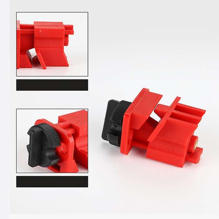 Mini Circuit Breaker Isolation Lock for Handle Within 7-15mm