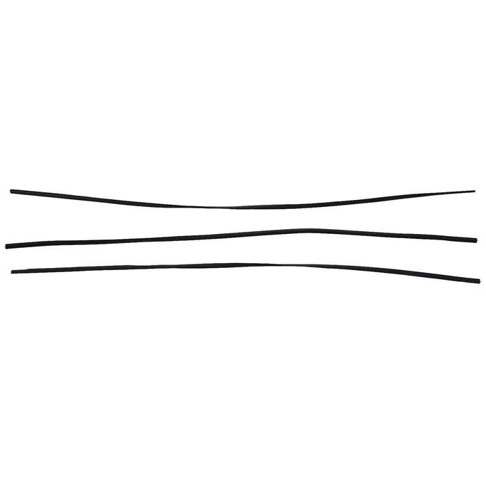 Plastic Shell Package Reusable Twist Ties Cable Wires 100pcs Black