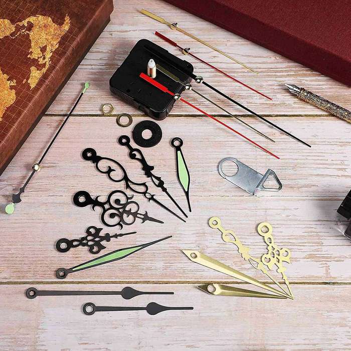 2pcs Quartz Diy Wall Clock Movement Mechanism Clock Numerals Kit