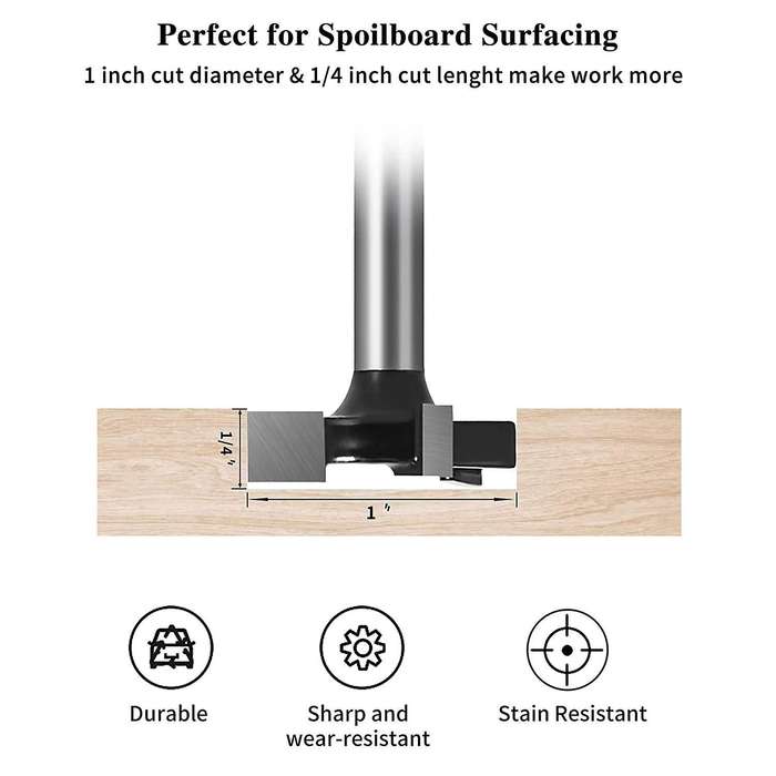 Cnc Surfacing Router Bits,woodworking Planer Bottom Cleaning Tool