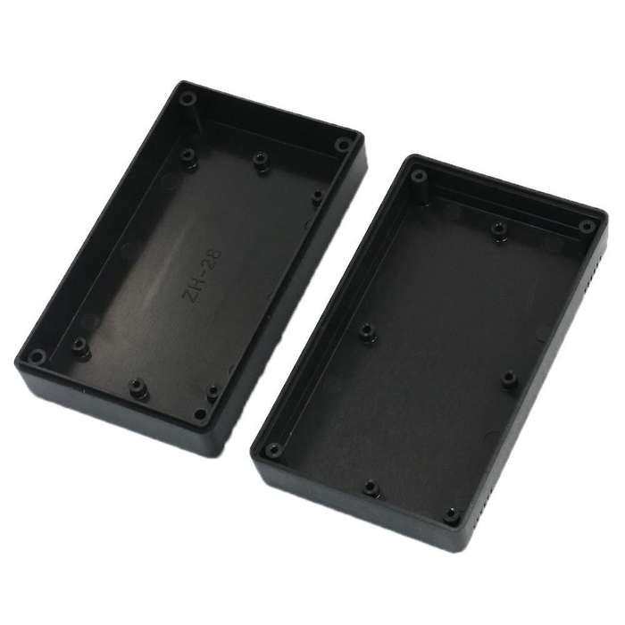 Black Plastic Project Power Protective Case Junction Box 116x68x36mm