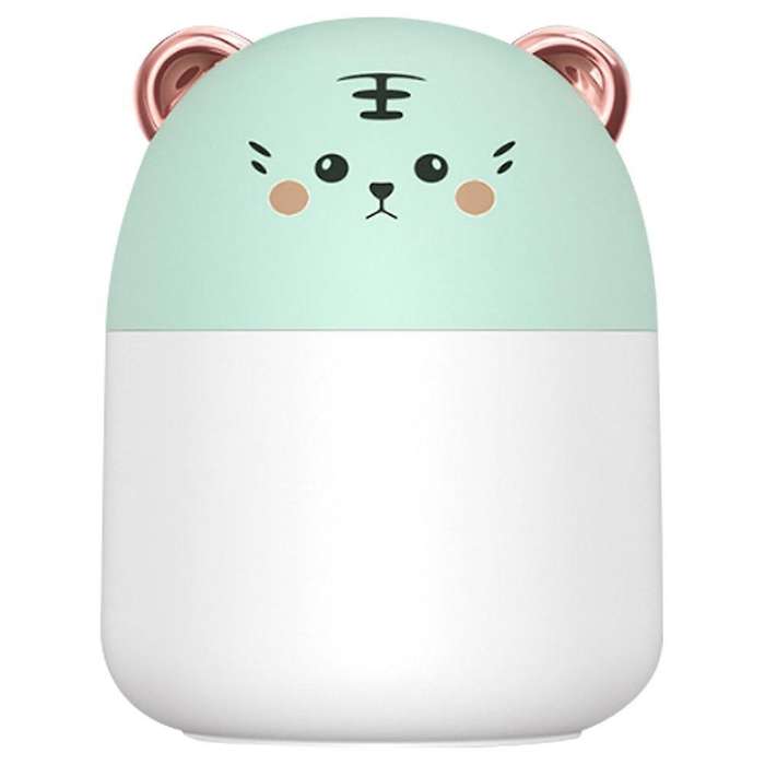 M8 Cute Pet Humidifier Household Small Usb Car Atomizer, Green Tiger