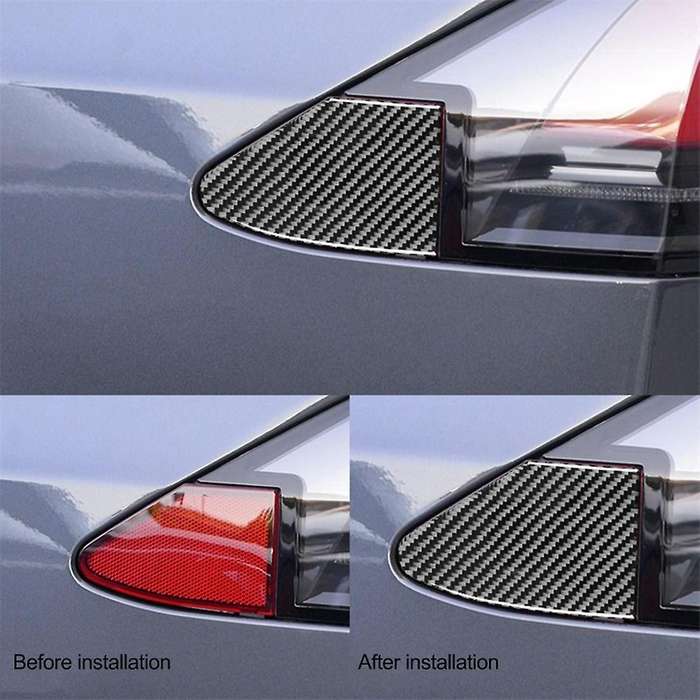 For Tesla Model X 2014-22 Car Door Exterior Charging Port Panel Trim
