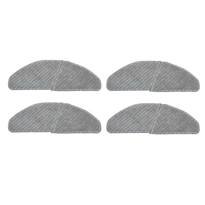 4pcs Mop Cloth for Midea S8+/ M7pro Robot Vacuum Accessories