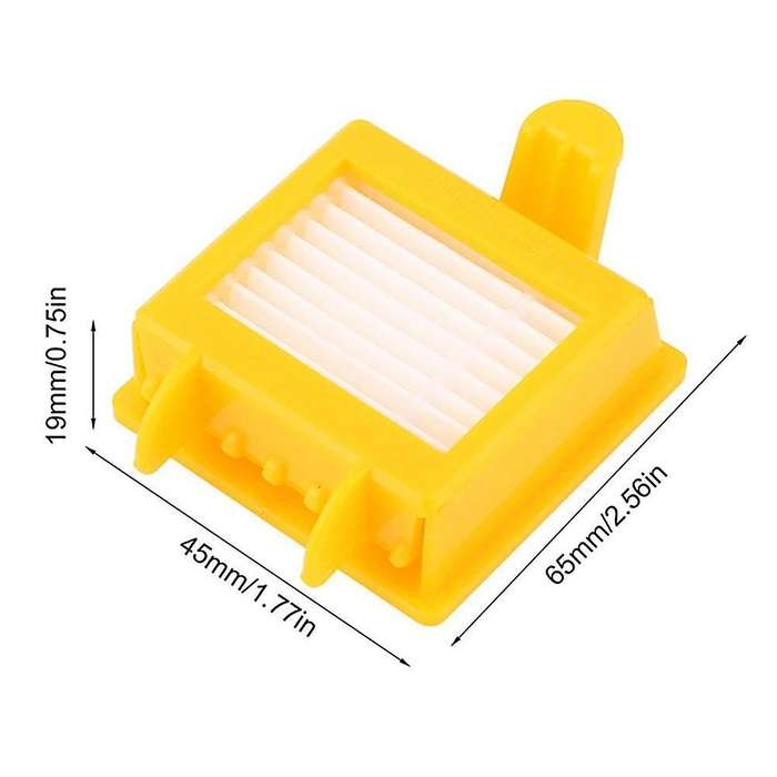 10pcs Hepa Filter for Irobot Sweeping Robot Replacement Accessories
