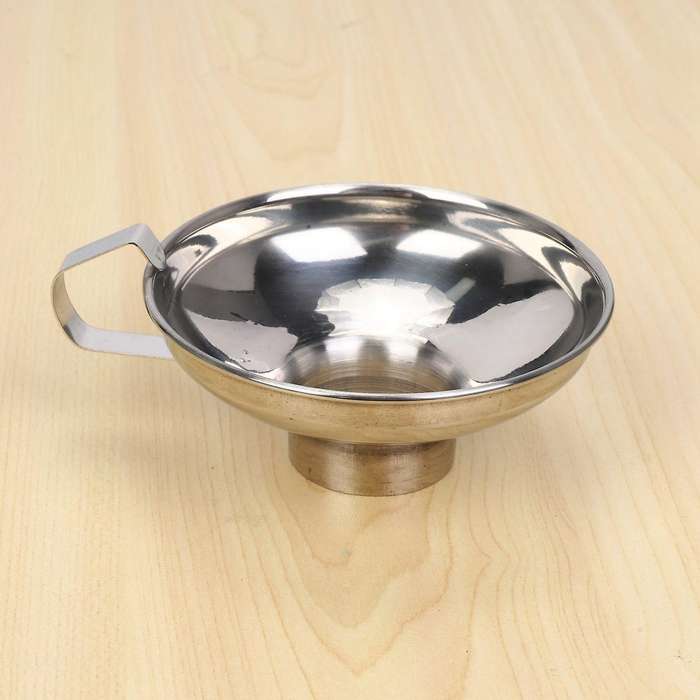 Stainless Steel Filter Food Pickles Funnel Kitchen Gadgets Cooking