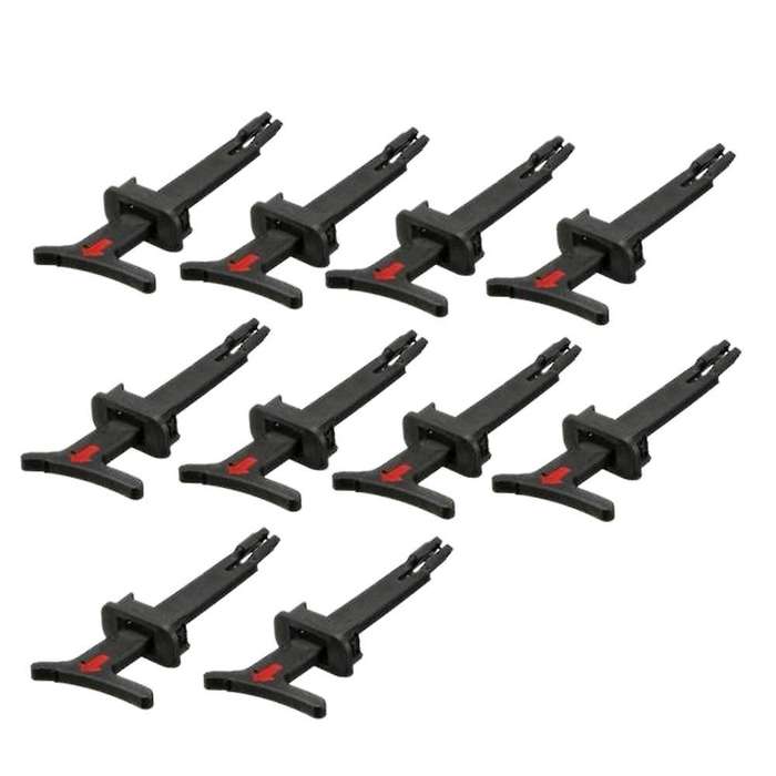 10pcs Bonnet Release Handle for Bora Golf 1998 1999-2006 1j0823593c