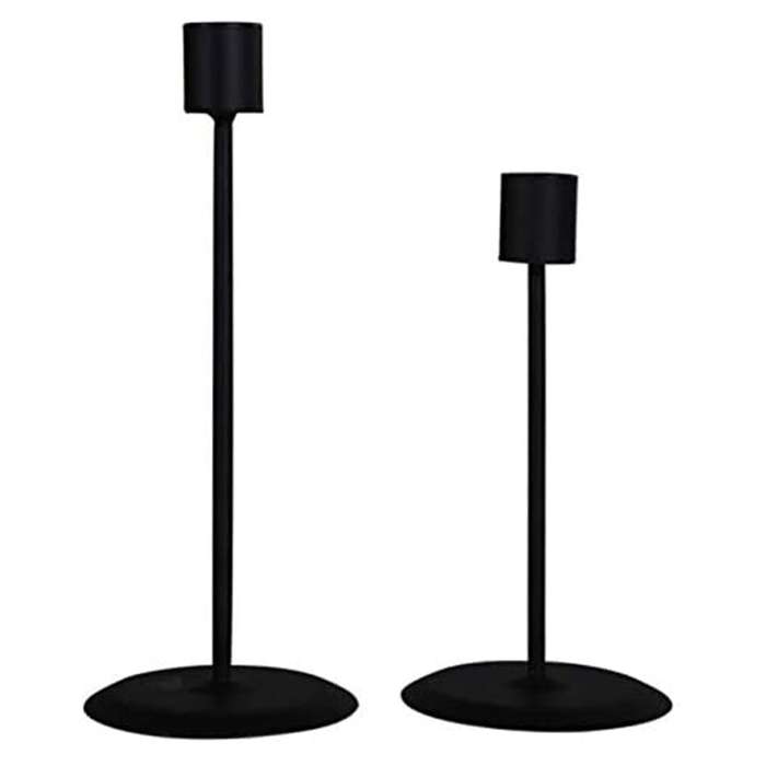 Candle Holder Metal for Table Romantic for Birthday Dinner Home Bar