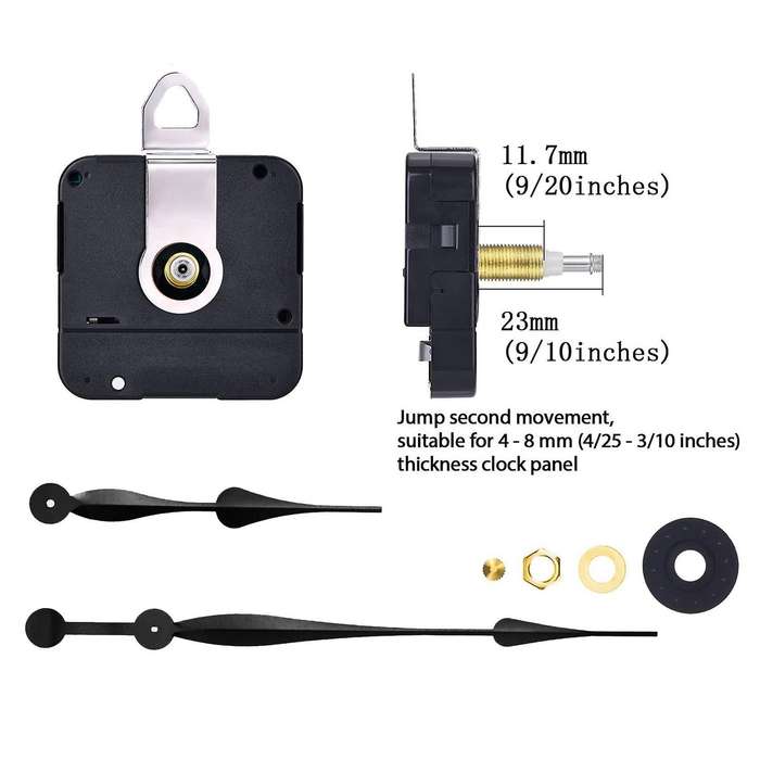 23mm Quartz Clock Movement Mechanism for Diy Clock Repair Parts B