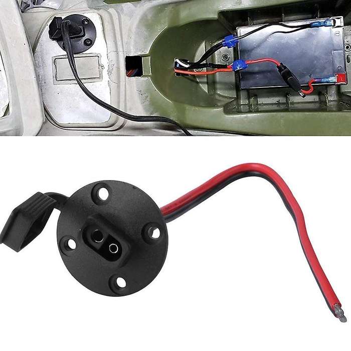 Sae Connector,cable Quick Connect Panel Mount Connector (1 Pack)