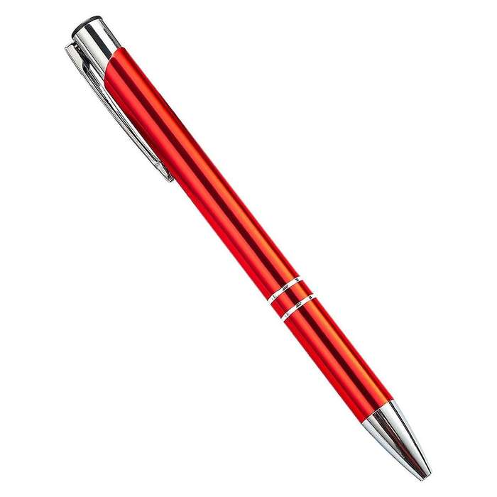 Metal Ballpoint Pen 10 Pieces Premium Ballpoint Pen Set Red