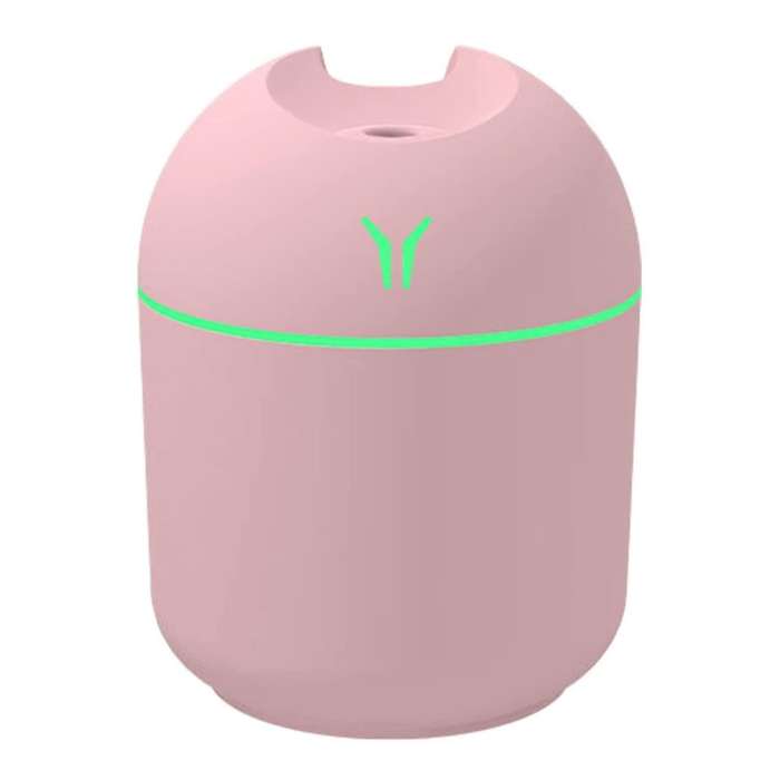 250ml Mini Humidifier Usb Humidifier for Home with Led Night Lamp B
