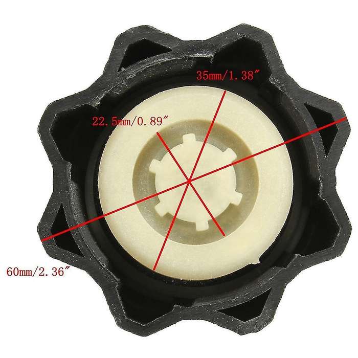 Radiator Coolant Header Fuel Tank Cap for Peugeot 106 206 208 307 308