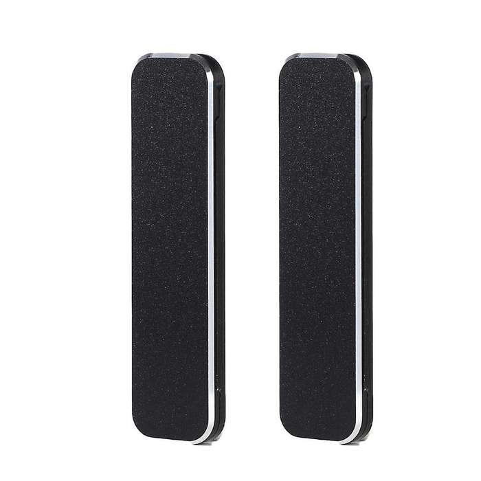 2pcs Adjustable Multi Angle Aluminum Mobile Phone Holder ,black