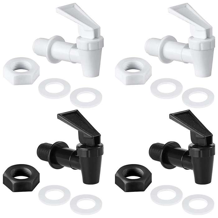 4 Sets Cooler Faucet Water Bottle Jug, Dispenser Spigot Spout Water