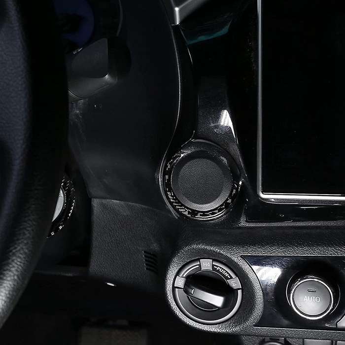 Engine Start Stop Button Ring Sticker for Toyota Hilux 2015-2021