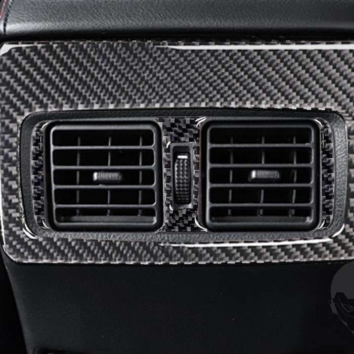 Rear Seat Air Vent Outlet Sticker Trim for Toyota 4runner 2010-2020