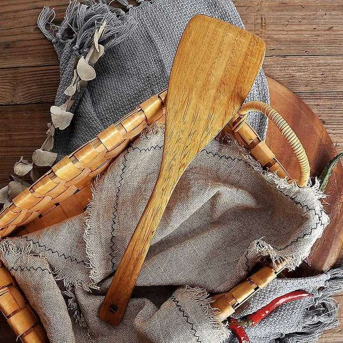 Wooden Spatula. for Kitchen Cookware Frying Spatula