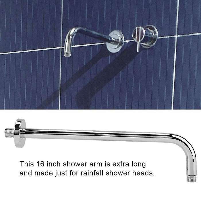 Shower Arm Wall-mounted Extension Rod Stainless Steel Shower